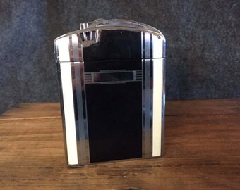 Gorgeous Art Deco Ronson cigarette case and lighter