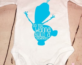 Do you want to build a snowman, frozen shirt, olaf shirt, olaf onesie, christmas onesie, christmas shirt
