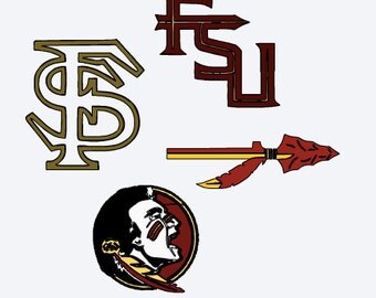 SVG, florida state, buckeye, football, FSU, college football, cut file, printable file, cricut, silhouette, instant download