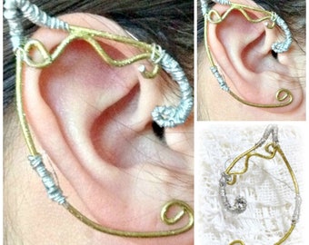 Elven Ear Cuffs Fits Close To The Ear Great For LARP / Cosplay