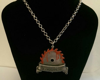 Pinup necklace pin up Fortune Teller gypsy retro rockabilly