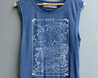 Jon Snow Shirt Mother of dragons Tank top Shirt Muscle Tank Top Womens