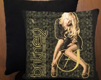 Britney Spears mini throw pillow