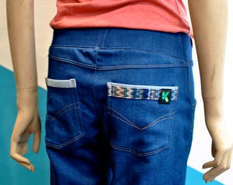 Pantalon Vintage Jeckerson Femme Taille 26 - Occasion En Très Bon état - Coupe Régulière