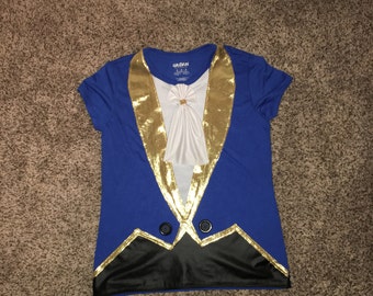 MENS Beast Running Outfit /Performance Top ONLY / Costume Halloween
