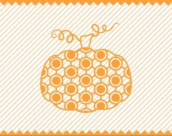 NEW! Abstract Polka Dot Pumpkin Svg file, Polka Dot Pumpkin for Vinyl Cutters,Fall DXF, Halloween SVG, High Quality Printable File, Scalable