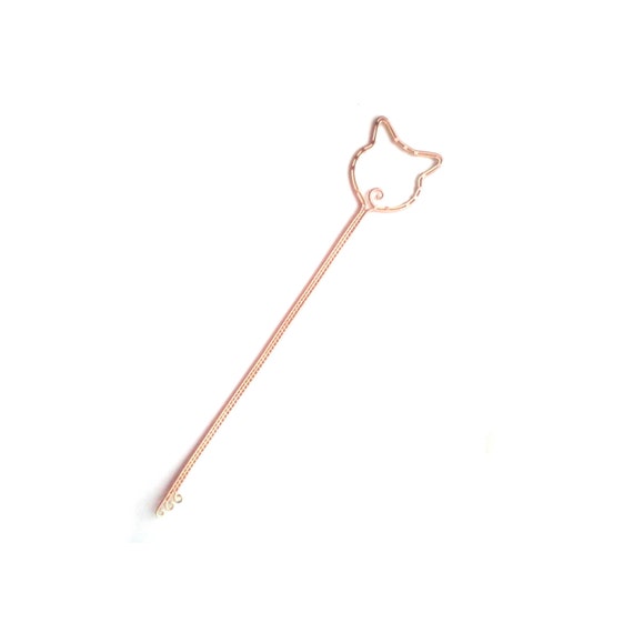 Metal Cats Bookmarks Wire Art Paperclips School Office Stationery 5PCS NEW Metal Cats Bookmarks Wire Art Paperclips School Office Stationery 5PCS NEW