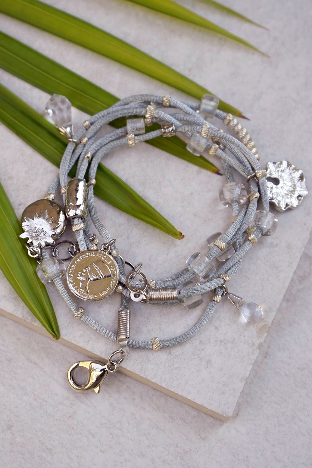 Crystal Wrap Bracelet Crystal Bracelet Satin Wrap Bracelets