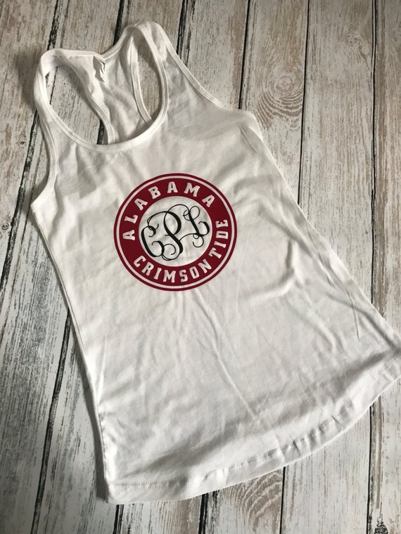 alabama monogram shirts