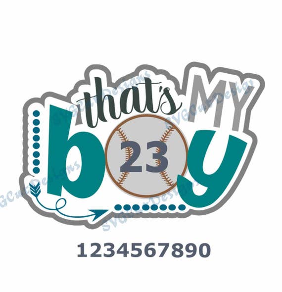 Download That's my boy Baseball svg Baseball mom SVG Baseball cut