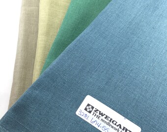 Zweigart Linen: Edinburgh 32ct & Cashel 28ct - 2000 Collection. Free Shipping (within USA only)