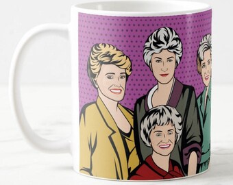 Golden Girls Best Friends Inspired Coffee Mug Gift