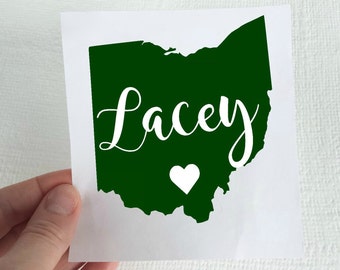 Ohio Decal - Ohio University Decal - Car Decal - Ohio State Yeti - RTIC Decals - RTIC Cup Decal - Rambler Decal - Ozark Decal