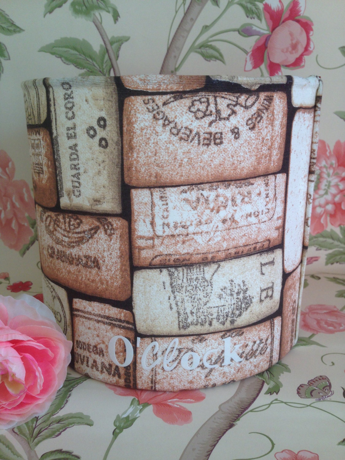 Wine cork lamp Wine lover gift Wine O'clock gift time