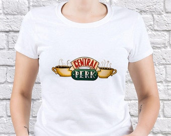Friends/ Freinds TV Show/ Womens tshirt/ Central Perk tshirt/ Roommate tshirt/ Best Friends tshirt/ Friends Clothing/ Funny tshirt/ (FR02)