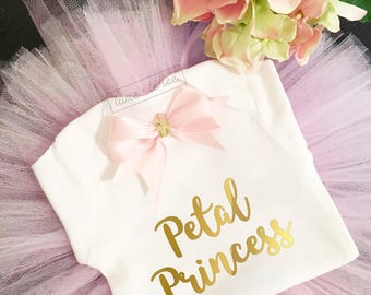 Petal Princess. Petal Patrol Shirt. Flower Girl Shirt. Flower Girl Gift. Flower Girl Outfit. Flower Girl Dress. Bride. Wedding. Rehearsal.