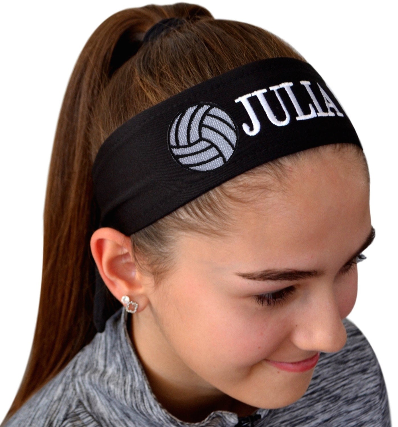 Volleyball TIE BACK Moisture Wicking Sports Headband