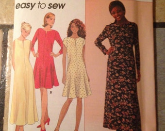 Simplicity 7324 Size 16, 18, 20 Misses' Dress Pattern UNCUT
