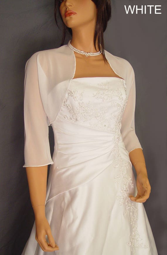 chiffon bridal cover up