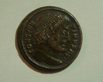 Authentic Ancient Roman Coin Of Constantine I, the Great 307-337 A.D. Reverse; Campgate