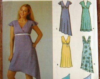 Simplicity 9081 Easy To Sew Pullover Dress and Loose-Fitting