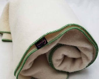 Wool Mattress Pad – Naturally Waterproof 100% Wool - Soft, Breathable, Machine Washable – Twin Mattress Pad