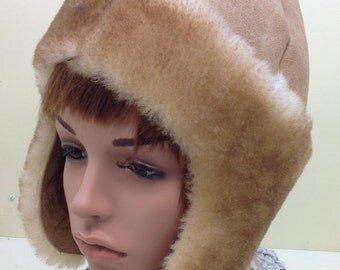 Sheepskin Snow Bunny Hat
