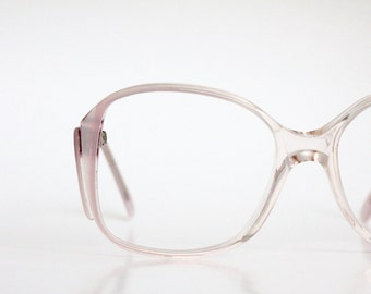 Vintage 80's Angular Lavender Eyeglasses Frames