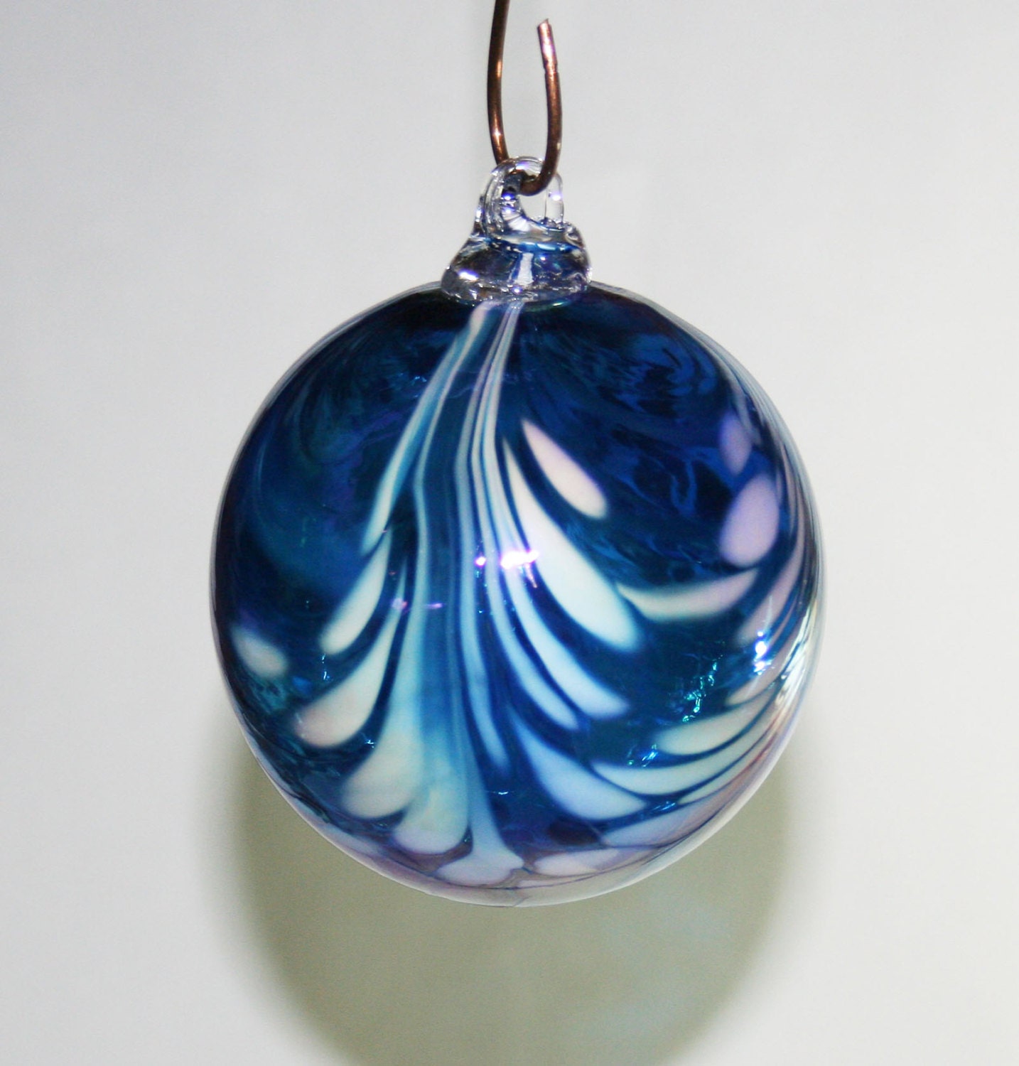 Hand Blown Glass Christmas Ornaments By Kevinfultonglass On Etsy