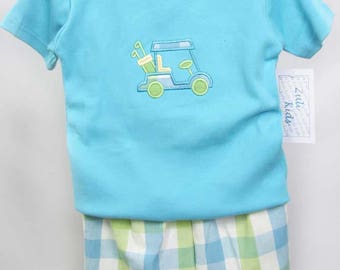 boy golf shirt