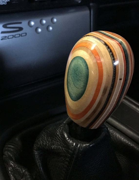 Shift Knobs from Skateboard Decks