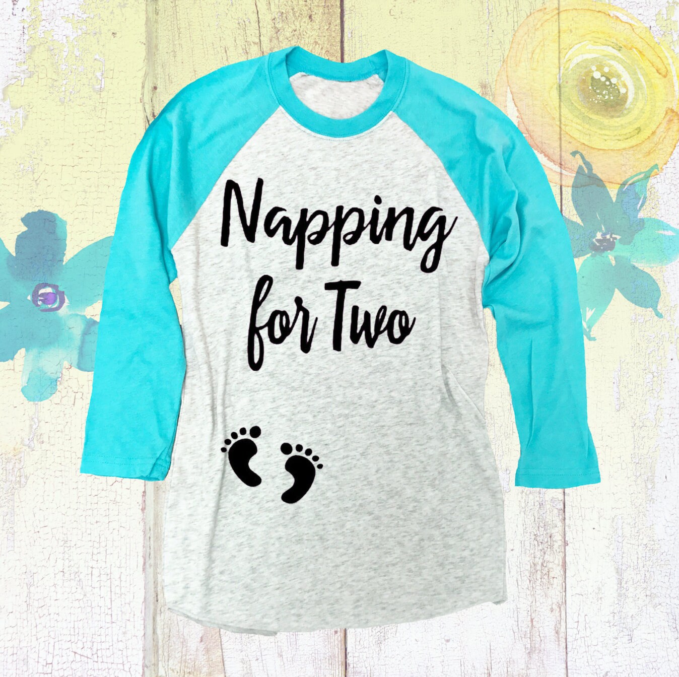 Napping For Two® Pregnancy Baseball Shirt. XS-3XL available. Many Colors. Pregnancy Announcement Shirt. Pregnancy Baseball Shirt.