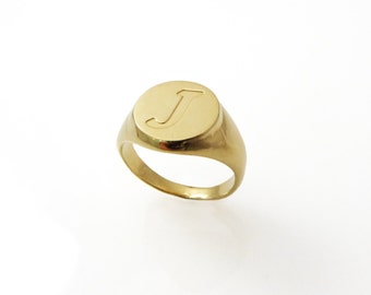 Pinky ring. Monogram ring. Unisex ring. Monogram ring. Initial ring. Gift for her.signet ring. Personalized ring. Personalized gift.1746