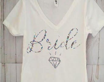 Bride Shirt/Wedding Shirt/Bachelorette Party Shirt