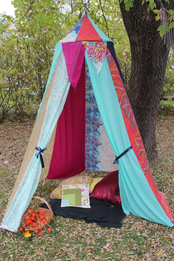 bohemian Bed Canopy tent handmade