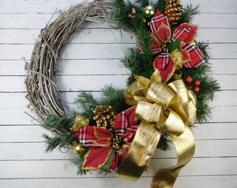 Wreath Sale, Wreath For Winter, Winter Wreath, Front Door Wreath, Winter Door Wreath, Fireplace Wreath, Mantle Wreath, Wintertime Decor