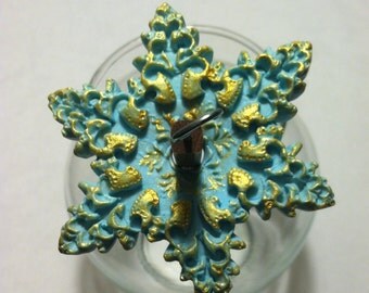 1.5 oz - Top Whorl Drop Spindle - Polymer Clay