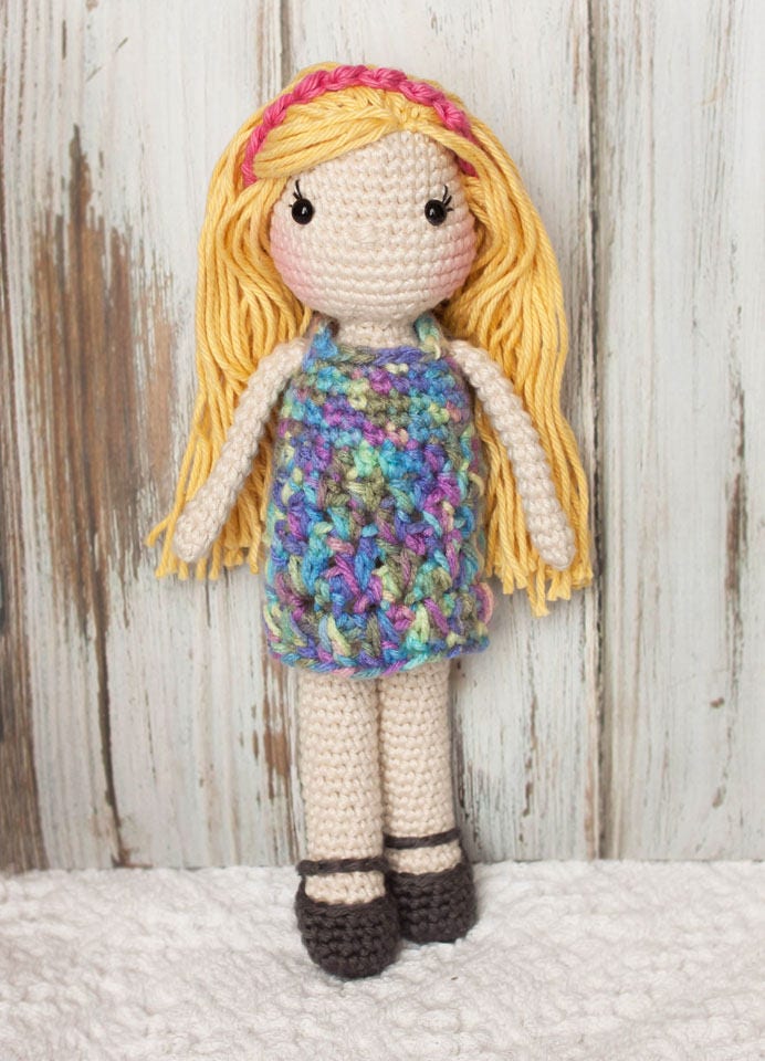 Handmade Crocheted Doll Amigurumi Doll Crocheted Doll Doll