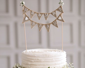 Mr & Mrs Wedding Cake Topper, wedding rustic cake toppers, personalized wedding cake topper, custom wedding cake topper