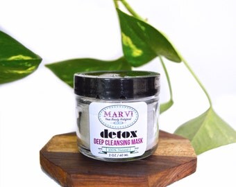 Deep Cleansing Mask | Face Mask | Clay Mask | Acne | Vegan | Natural