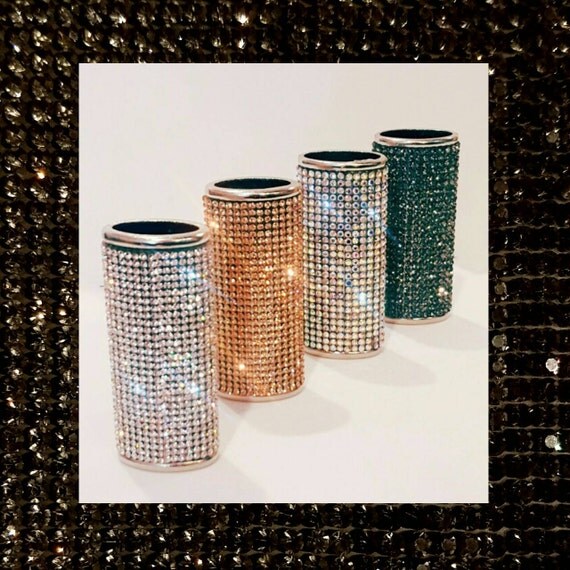 Crystal BLING Rhinestone BIC Lighter Cover Case Sleeve with