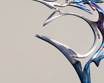 Metal Wall Art Fish marlin wall art | etsy Metal Wall Art Fish marlin wall art | etsy