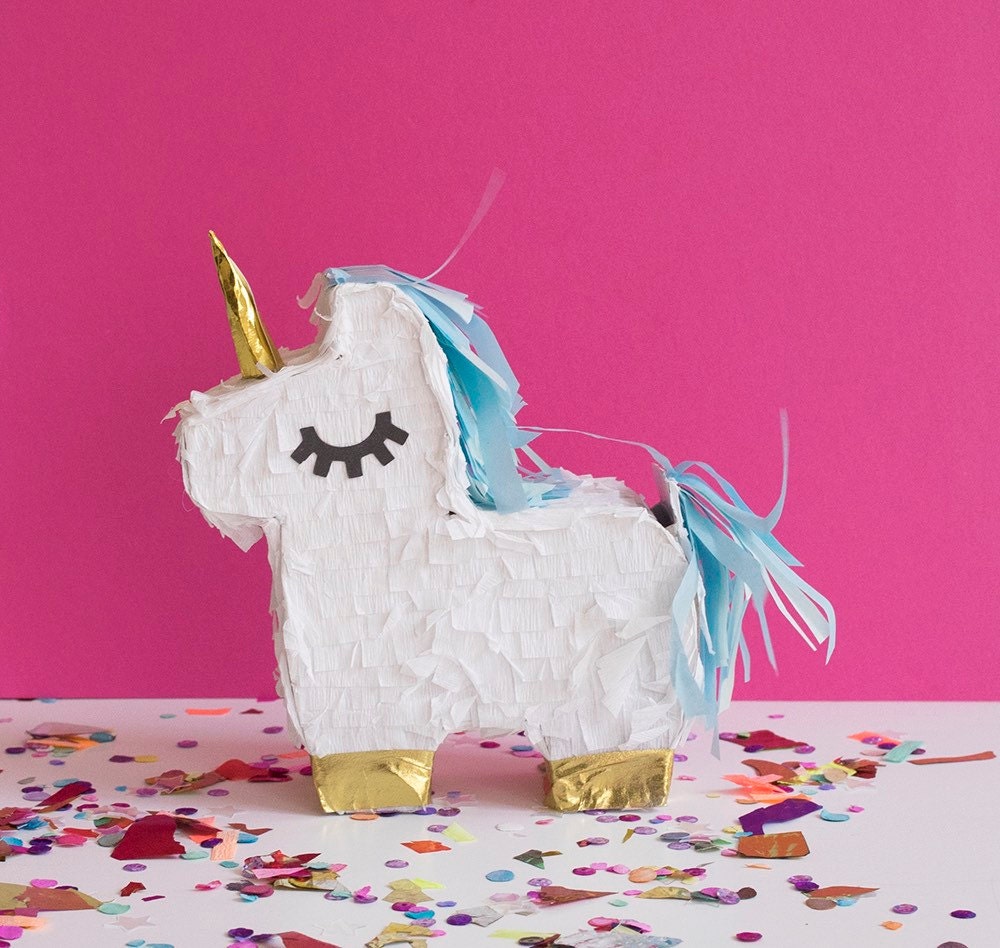Mini Unicorn Pinata // Unicorn Decor // Party Favor