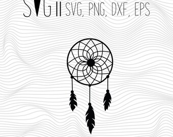 Dream Catcher Svg, DreamCatcher Svg, Svg For Silhouette, Svg For Cricut, Dream Catcher Vinyl Decal, Monogram Svg, DreamCatcher Clipart Files