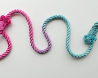 Custom Ombre Cotton Rope Leash || PRE ORDER SALE