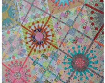 Queen's Cross Quilt Pattern by Jen Kingwell Designs