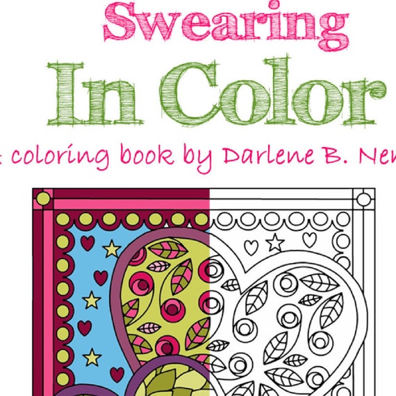 Swear Word Coloring Book: 20 Sweary Coloing Page for Stress