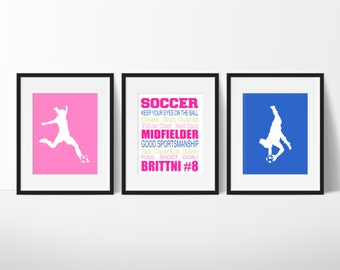 Soccer Wall Decor soccer wall art | etsy Soccer Wall Decor soccer wall art | etsy