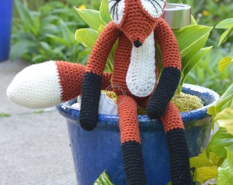 Handmade Crochet Fox