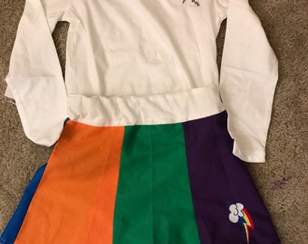 My little pony Equestria girl Rainbow Dash costume